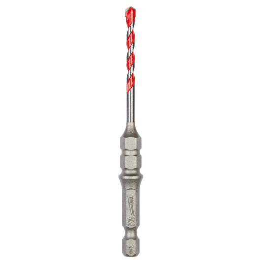 Shockwave™ Carbide Hammer Drill Bit For Concrete Screws 5/32" x 4", 3/PK