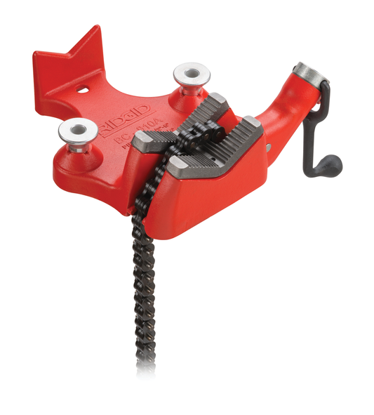 RIDGID 40215 (BC810A) 1/2"–8" Top-Screw Bench Chain Vise