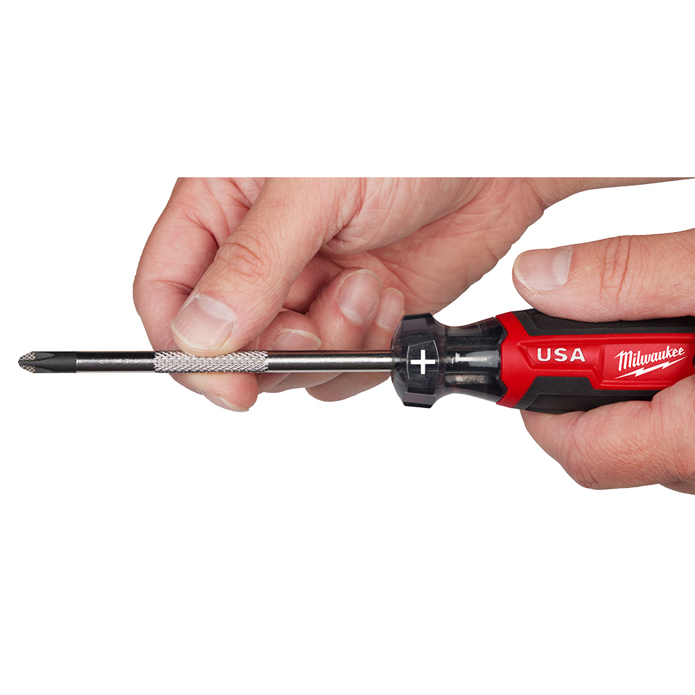 3/8" Slotted 8" Cushion Grip Screwdriver (USA)