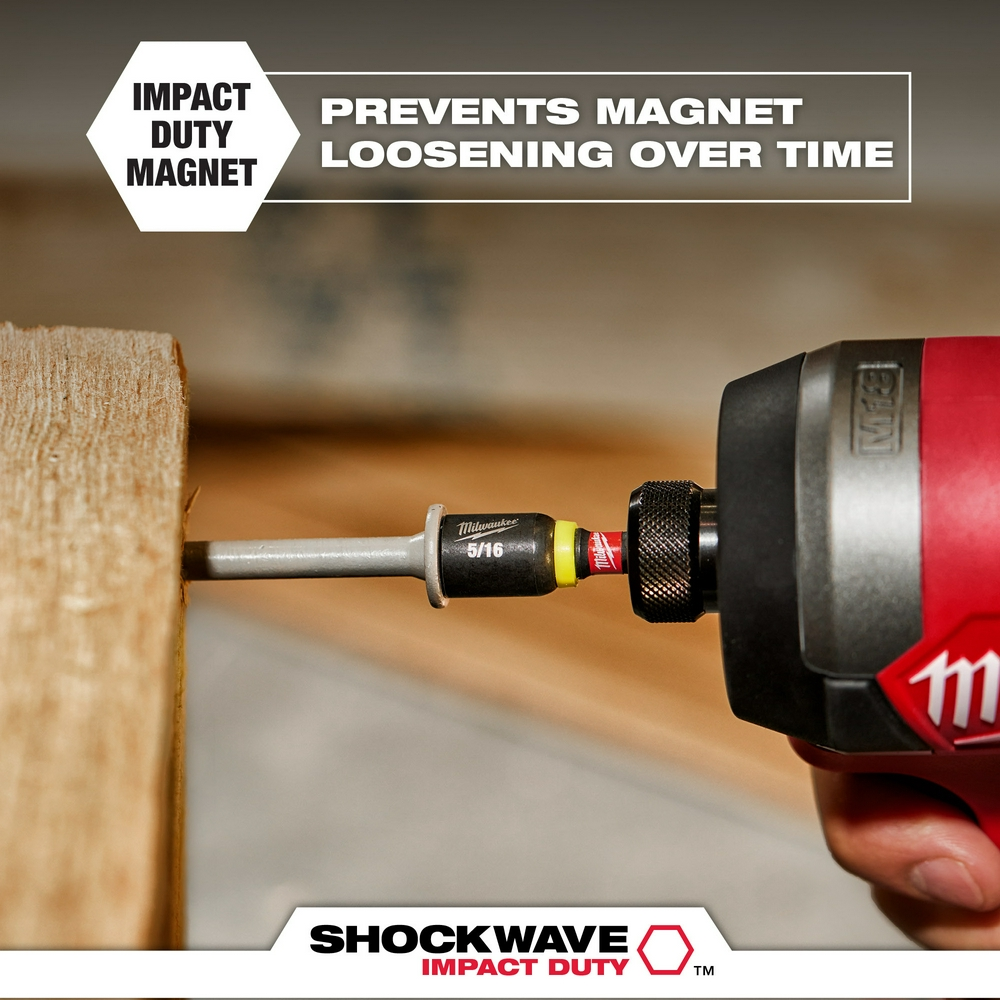 4 PC SHOCKWAVE™ Impact Duty 1-7/8" Magnetic Nut Driver
