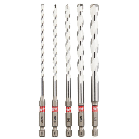 Shockwave Impact Duty™ Carbide Multi-material Drill Bit Set - 5pc, 6/PK