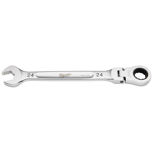 24mm Flex Head Ratcheting Combination Wrench