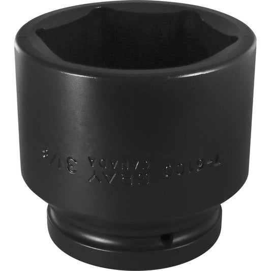Impact Socket - 1" Drive - 3-1/8" - 6 PT