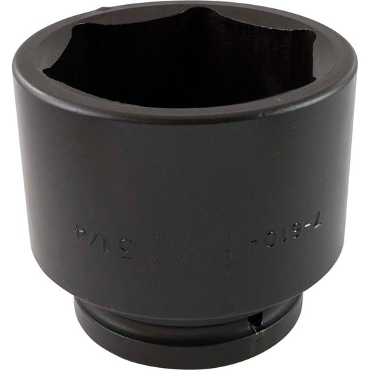 Impact Socket - 1" Drive - 3-1/4" - 6 PT