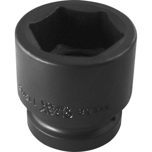 Impact Socket - 1" Drive - 1-13/16" HEX - 6 PT