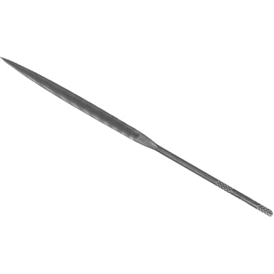 Apex Tool Group Mfr. 37451: Nicholson 5 1/2 In. Round Handle Needle File, Cut No. 2, Half Round
