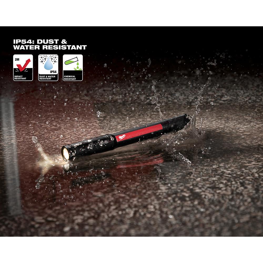 Lampe-stylo rechargeable 250 L avec laser