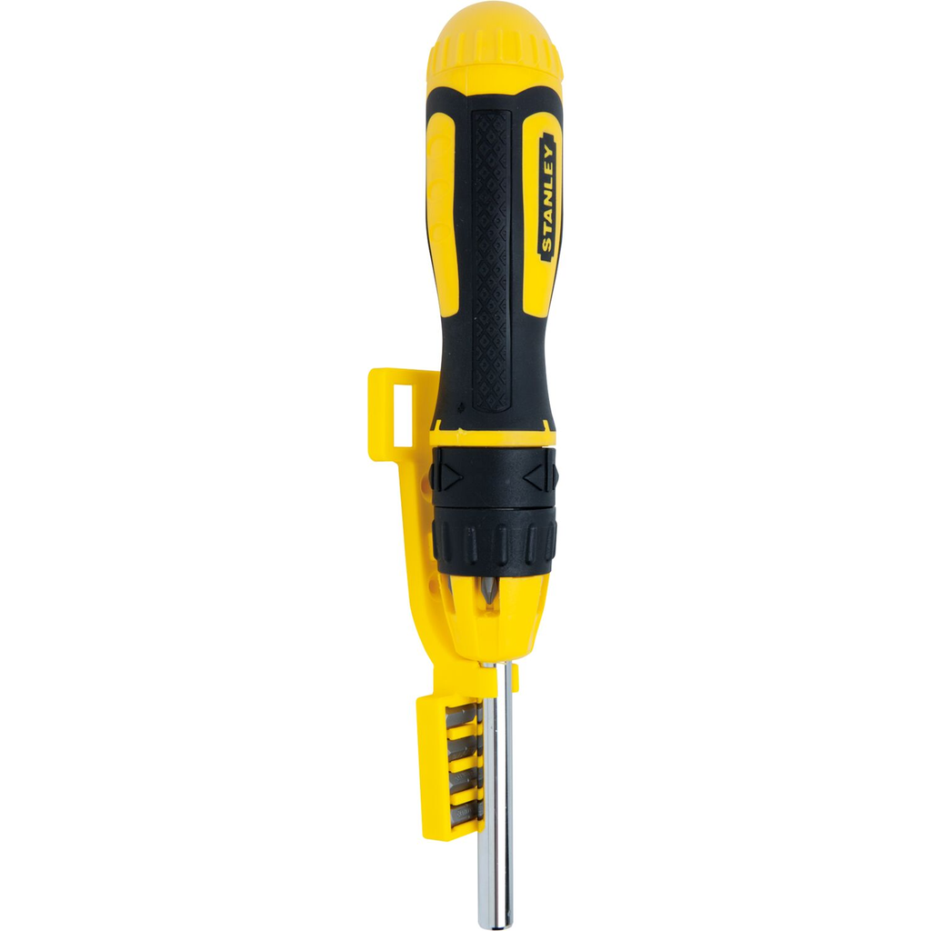 STANLEY Multi-Bit Ratchet Screwdriver With 10 Bit