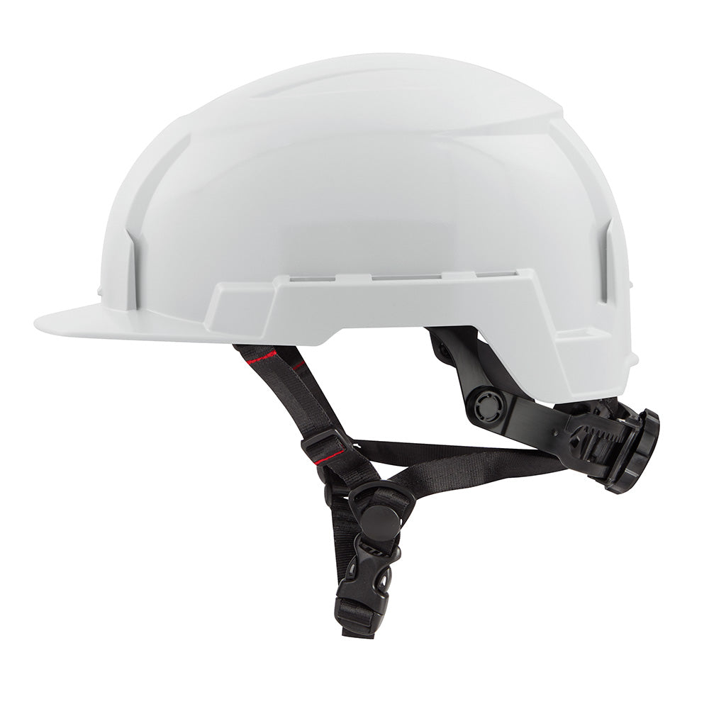 White Front Brim Safety Helmet Usa - Type 2, Class e
