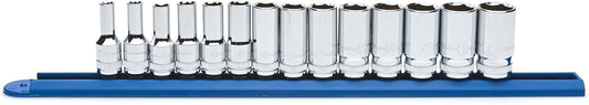Gearwrench 14-Piece 3/8" Drive 6 Point Mid-Length Socket Set, Metric - 80554S
