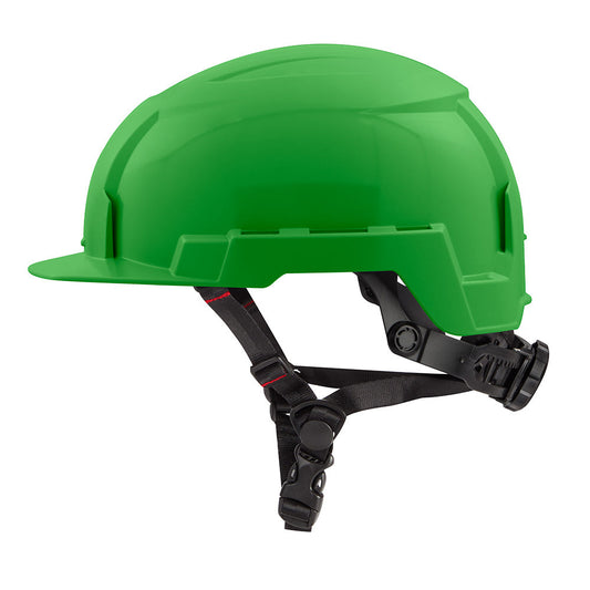 Green Front Brim Safety Helmet Usa - Type 2, Class e