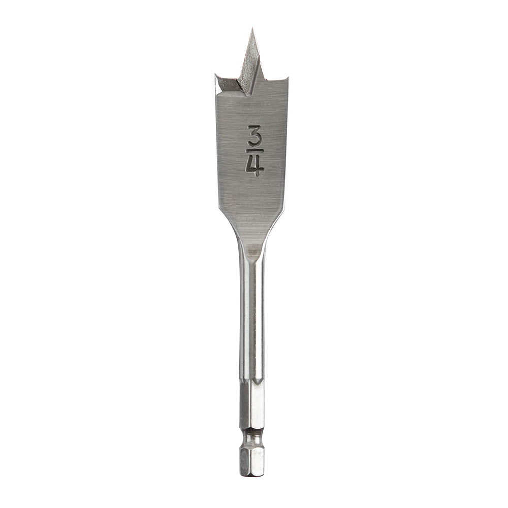 3/4 In x 4.5 In Flat Boring Bit