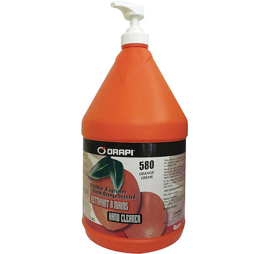 Crème nettoyante pour les mains odeur d'orange 1g + pompe