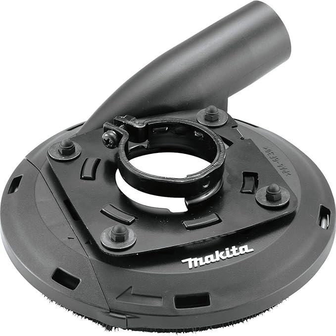 Makita 195386-6 7" Dust Extraction Surface Grinding Shroud (Red)