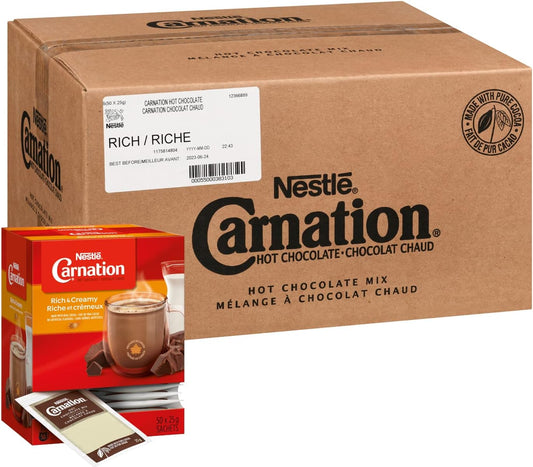 Carnation Hot Chocolate 25g, 50/bx