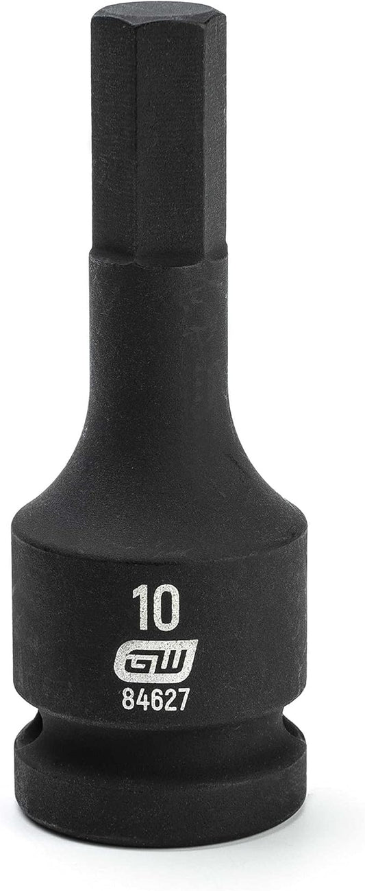 Douille à choc hexagonale à entraînement 1/2" Gearwrench, 10 mm - 84627