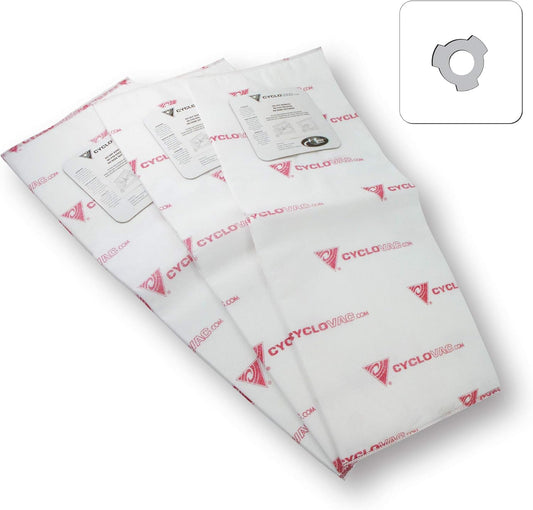 Cyclovac Heavy Duty TDSAC93C Vacuum Bags, Pack of 3