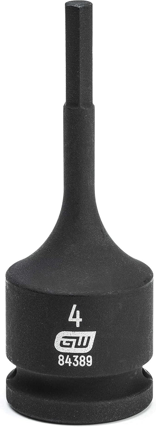 Apex Tool Group Mfr. 84389 Gearwrench;Skt Hex Imp 3/8Dr 4Mm