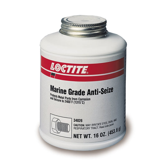 Marine Grade Anti-Seize, 16 oz Net Weight, Brush Top