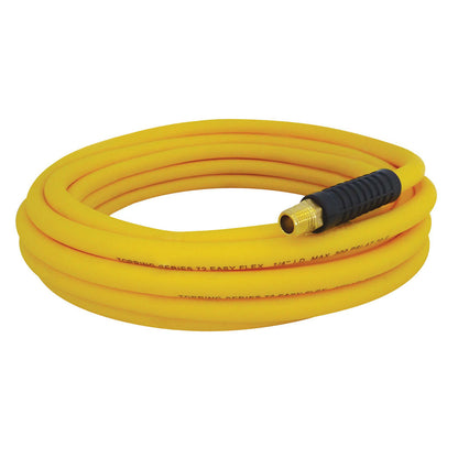Tuyau en polymère avec un diamètre intérieur de 3/8 et une longueur de 50 pieds 1/4 (M) NPT jaune, modèle Easyflex premium