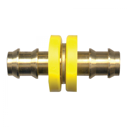 Hose Splicer Grip-Tite Hose Barb, Brass, 1/2 ID