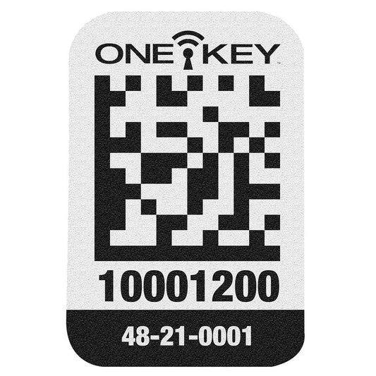 One-key™ Asset id Tag-small Plastic Surface