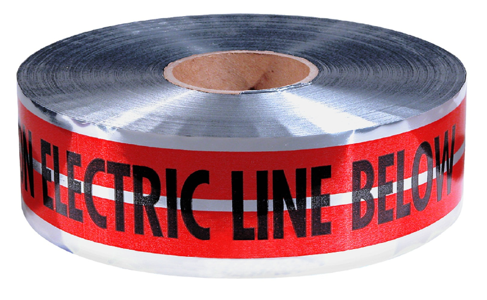 Empire® Magnatec® Premium Detectable Tape-electric Line, Red, 5mm, 3''x 1000', 4/pk