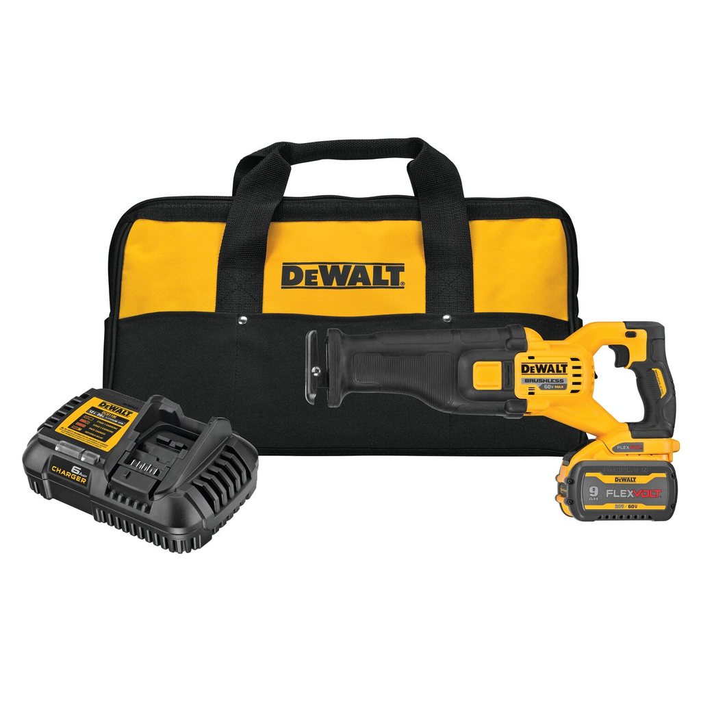 DEWALT FLEXVOLT 60V MAX* Brushless Cordless Reciprocating Saw Kit