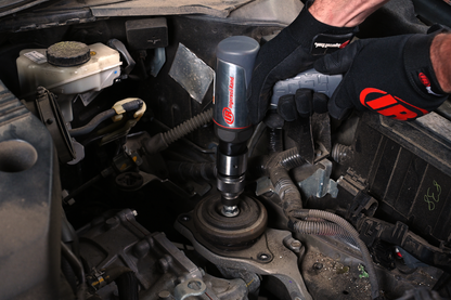 Vibration Reduced Long Barrel Air Hammer, 2530 BPM, 3-1/2" Stroke, Round Shank