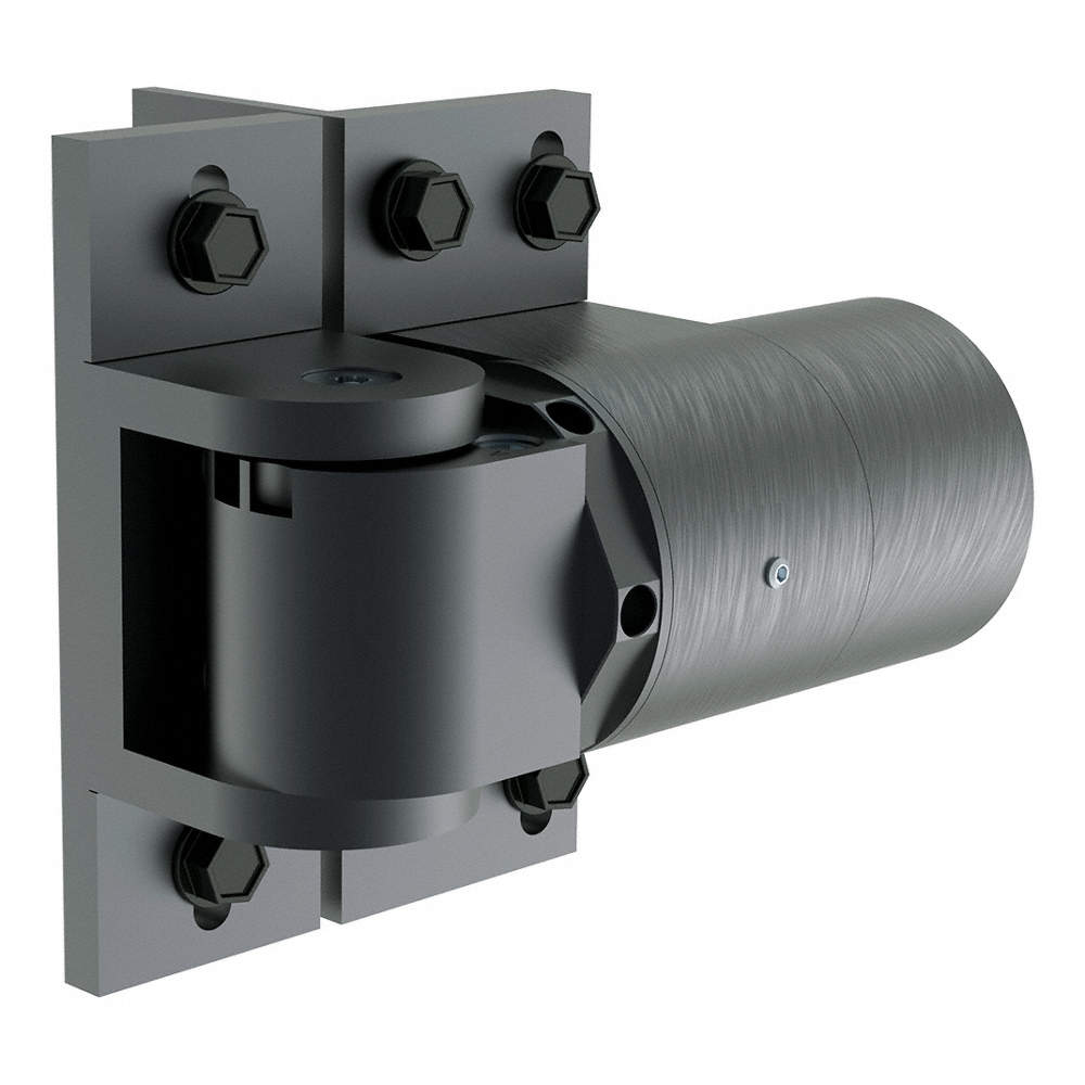 Charnière en acier brut