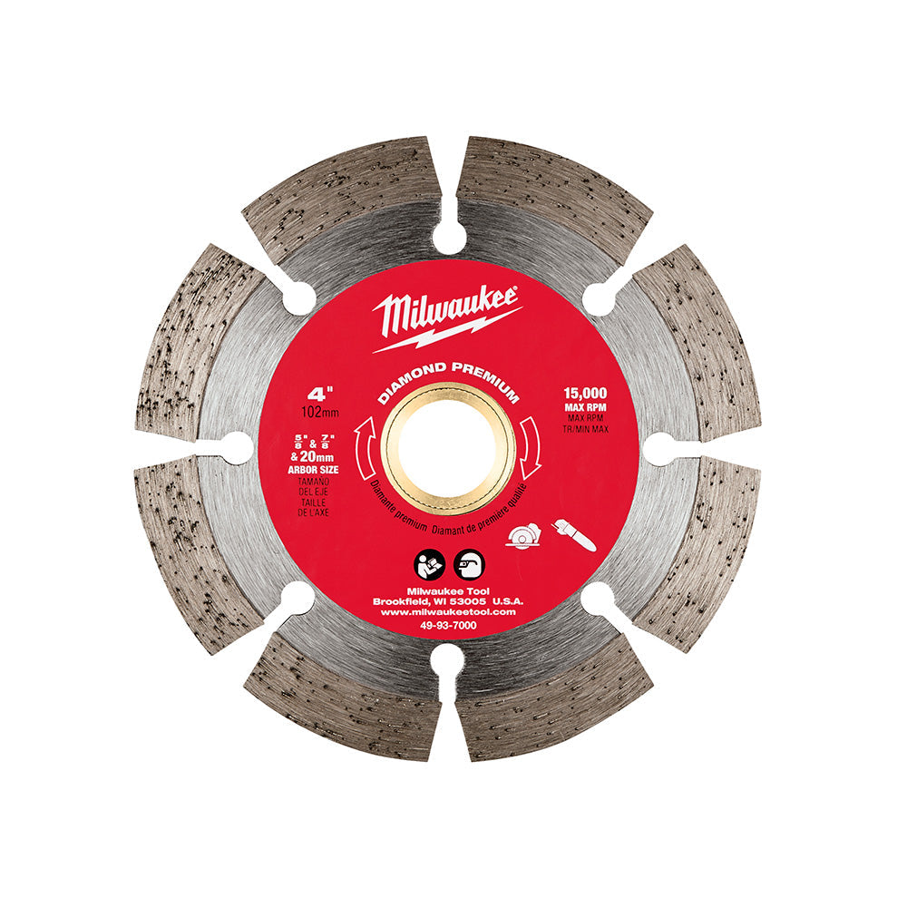 Diamond Premium Segmented 4" Blade