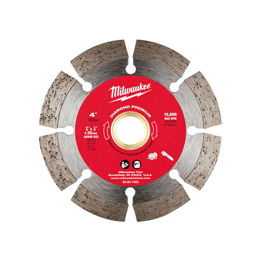Diamond Premium Segmented 4" Blade