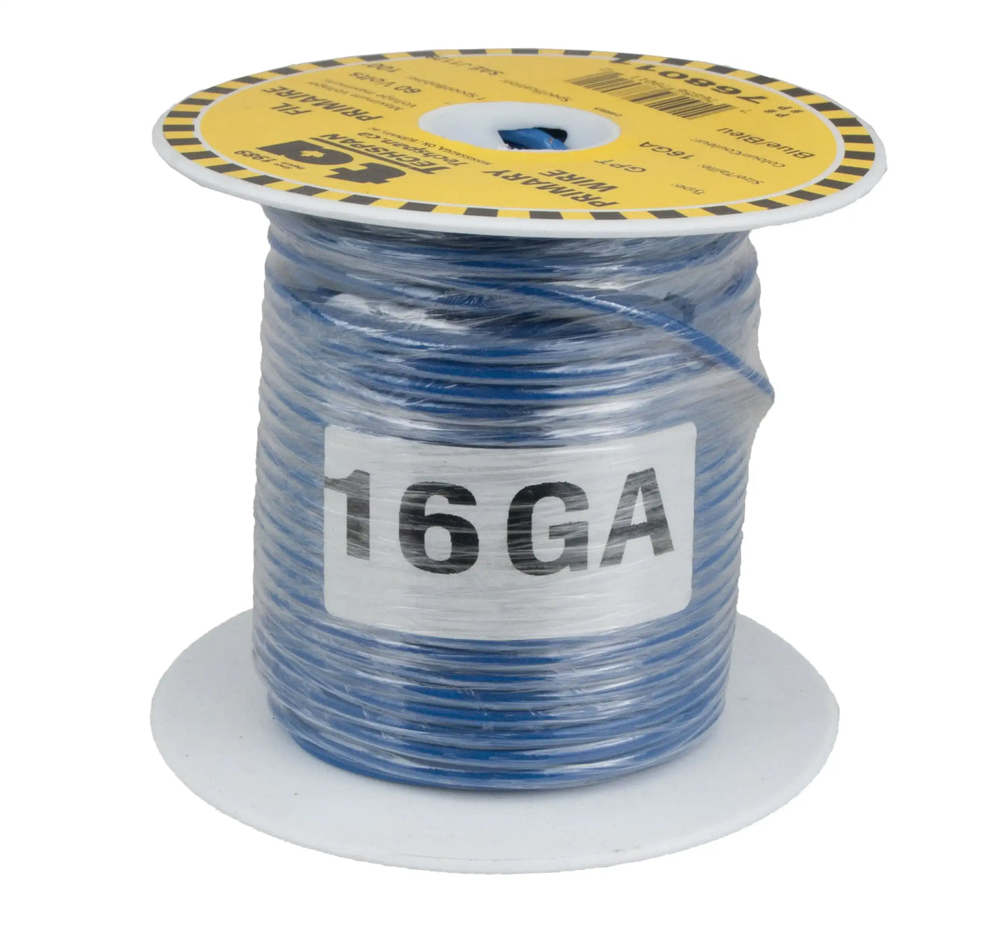 GPT (General purpose thermoplastic) primary wire - 16 ga - 100ft - blue