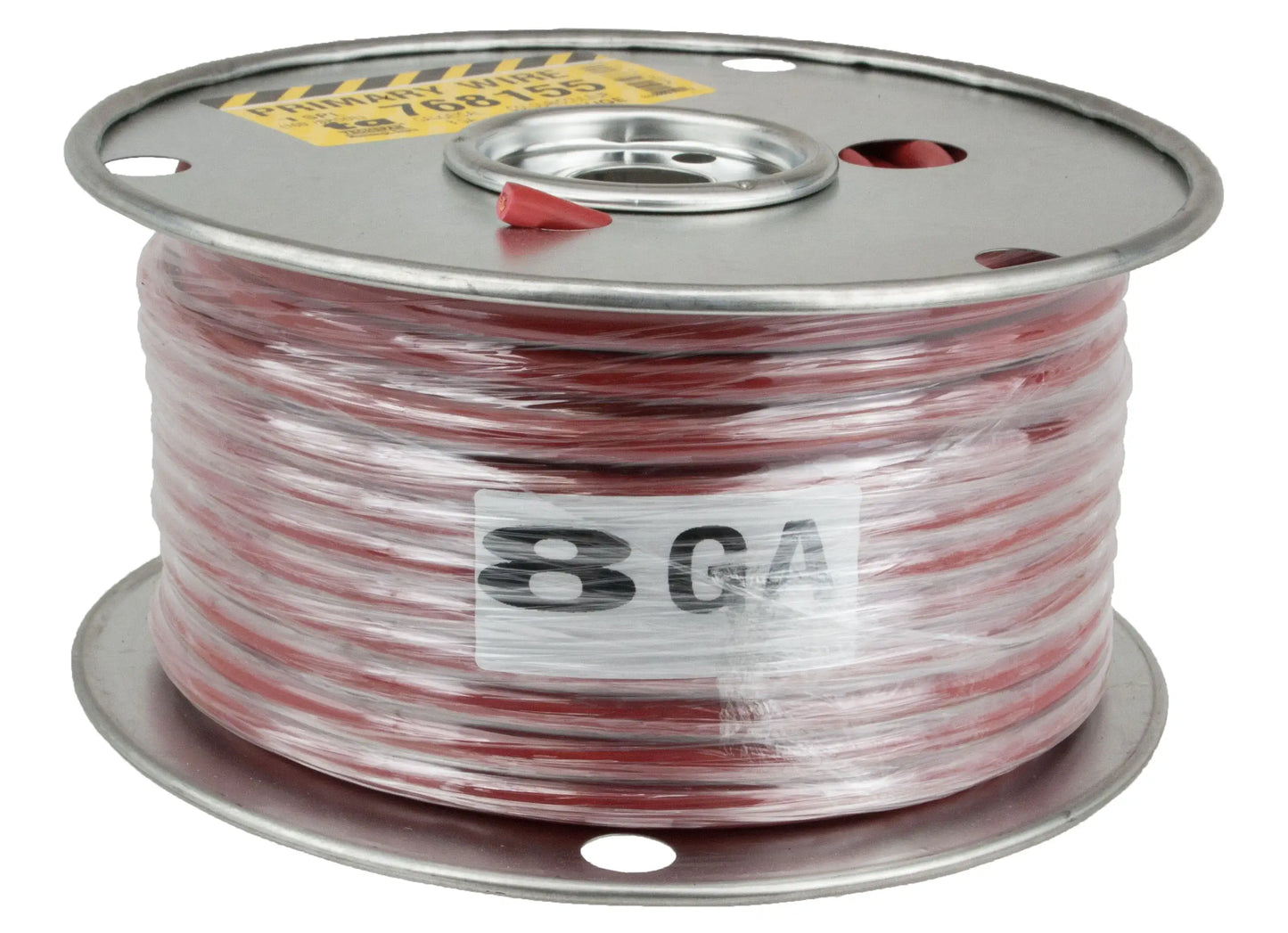 GPT (General purpose thermoplastic) primary wire - 8 ga - 100ft - red