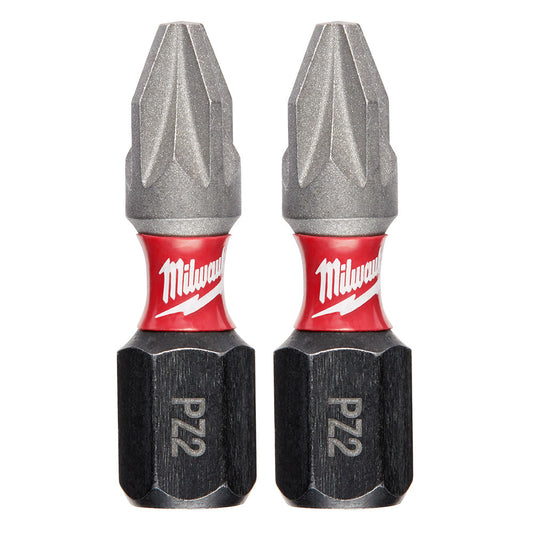Shockwave™ 2-piece Impact Phillips #2 Insert Bits , 2/pk