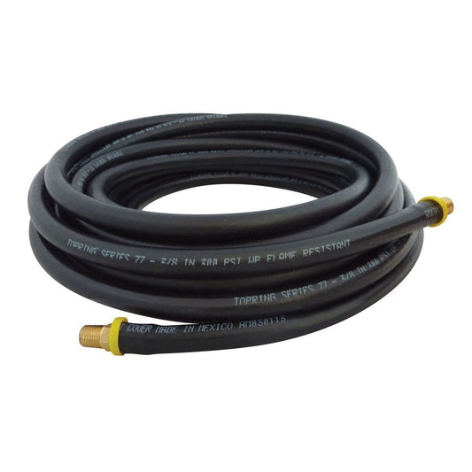 Push-On Rubber Hose 3/8 I.D. 100 Feet