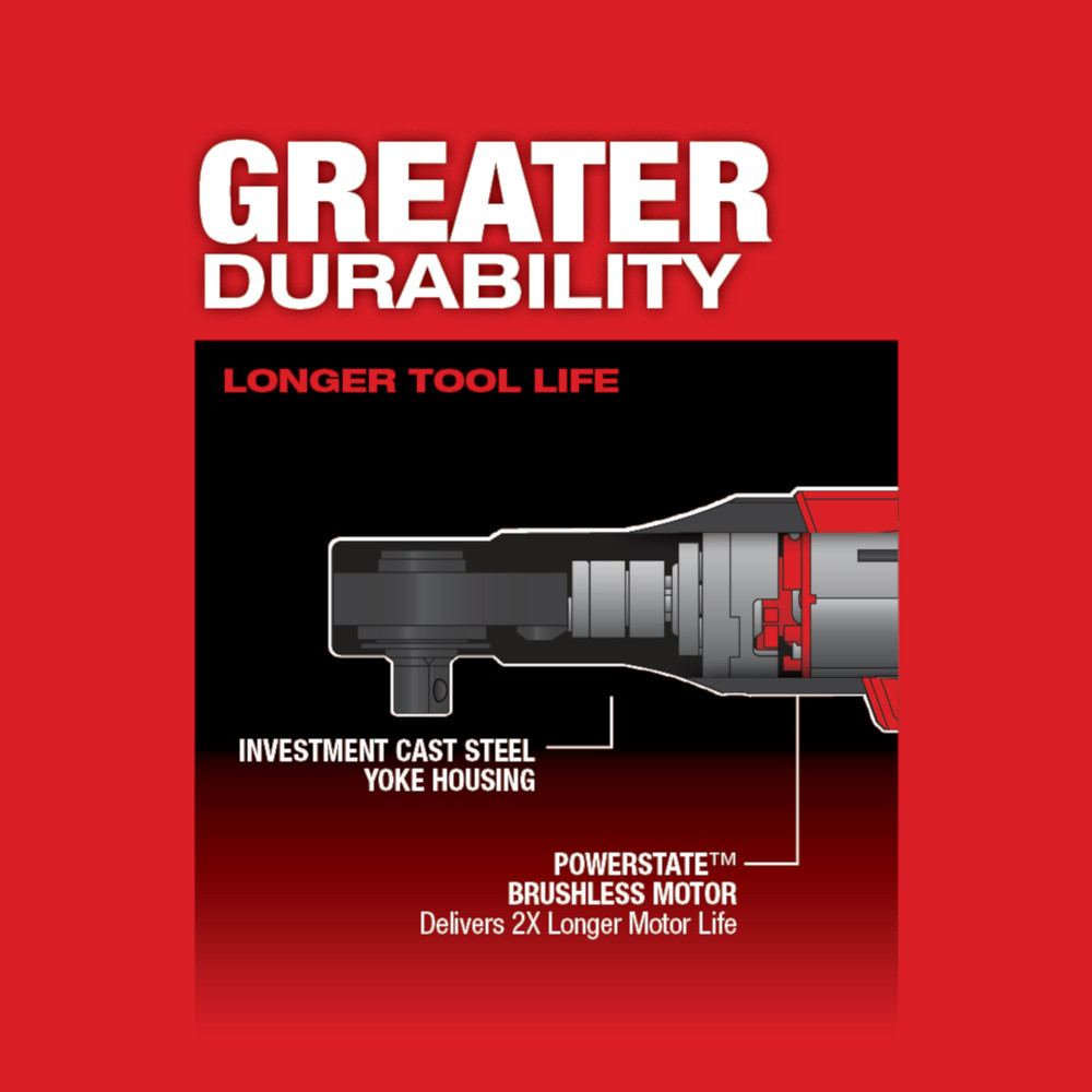 M12 FUEL™ 3/8 In. Ratchet 2 Battery Kit