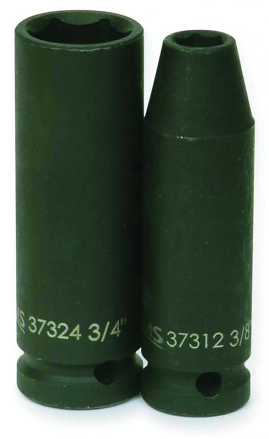 Drive Deep Impact Sockets 1/2", 6-Point, SAE JHW37314