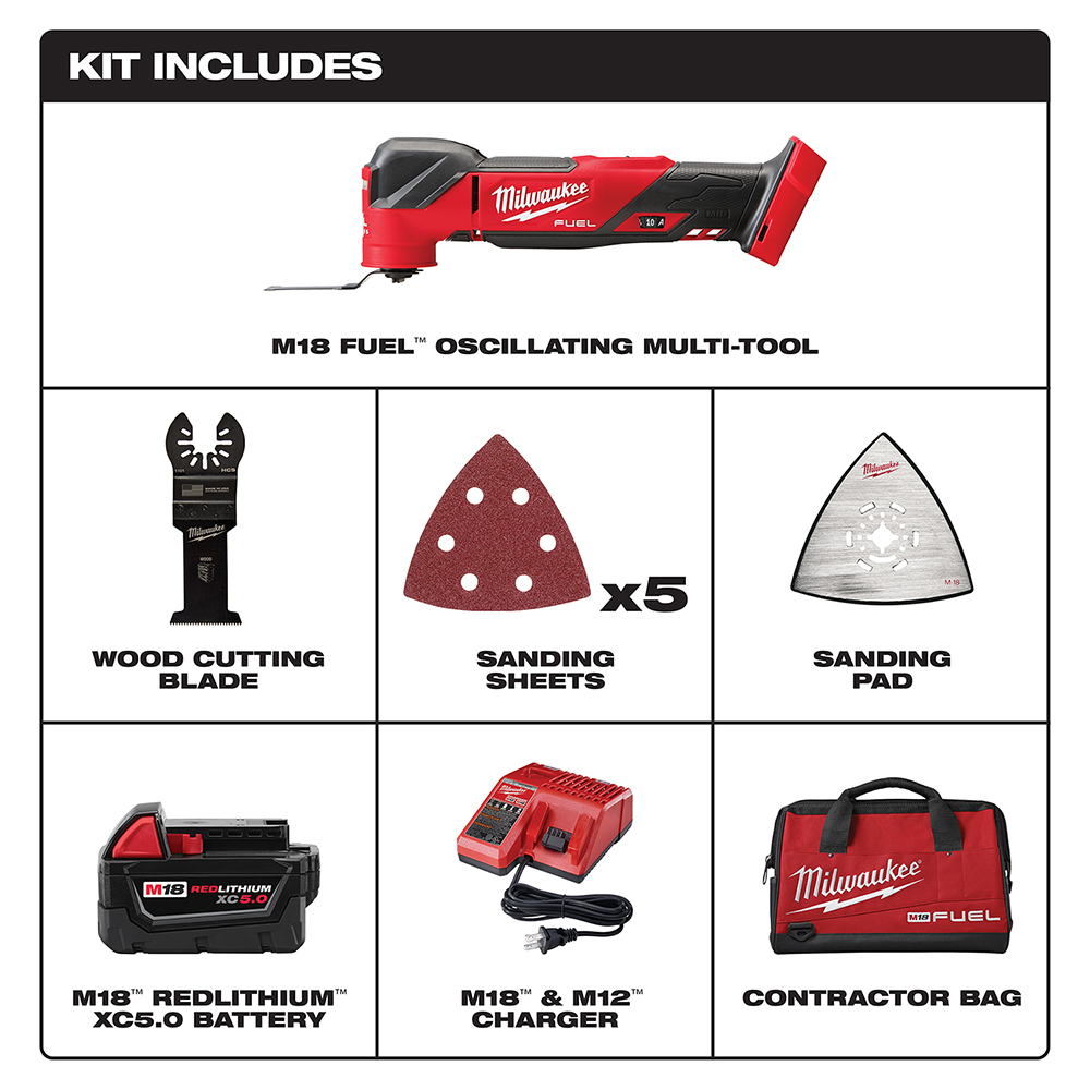 M18 FUEL™ Oscillating Multi-Tool Kit
