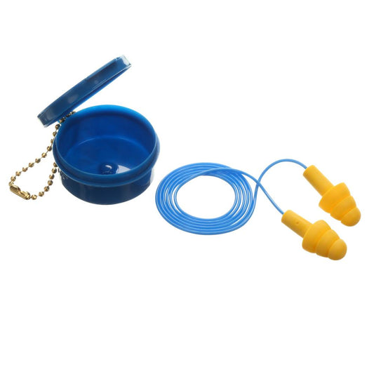 Bouchons d’oreilles UltraFitMC E-A-RMC 3MMC, 340-4002, jaunes, avec cordon, 50/bte