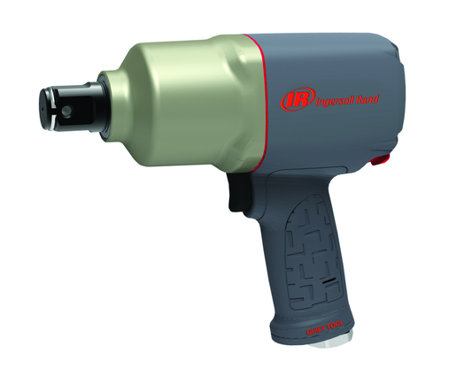 1" Air Impact Wrench Quiet 1700 Ft-Lbs Nut-Busting Torque Industrial Duty Pistol Grip
