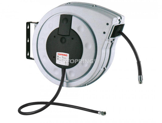 Hose Reel With 3/8 I.D. 65 ft. Polyurethane and PVC Hose, Retracto Model