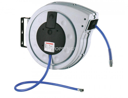 Hose Reel With 1/2 I.D. 50 ft. Polyurethane and PVC Hose, Retracto Model