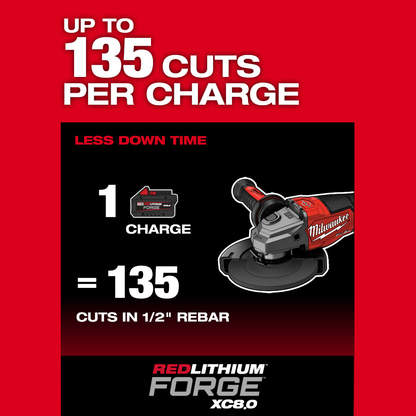 M18 FUEL™ 4-1/2"-6" Braking Grinder Paddle Switch