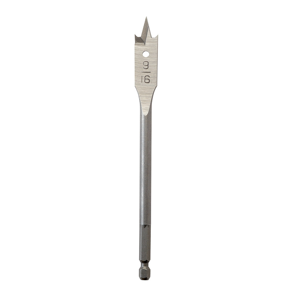 Flat Boring Bit 9/16 In x 6 In