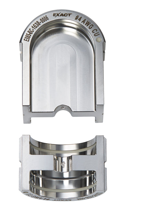 Exact™ #4 Aluminum 12t U-style Die