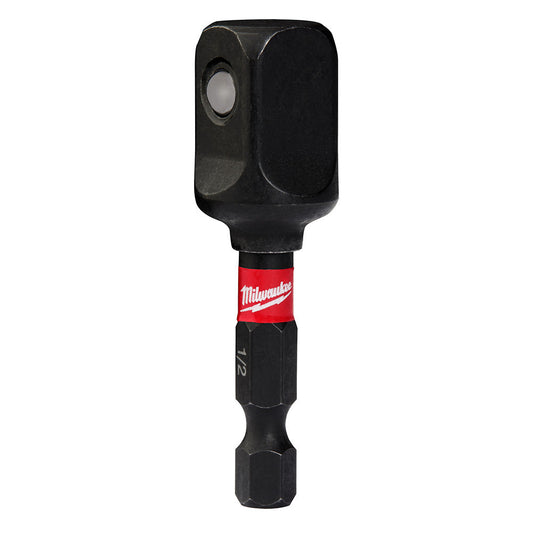 Shockwave™ 1/4" Hex to 1/2" Square Socket Adapter-10/pk