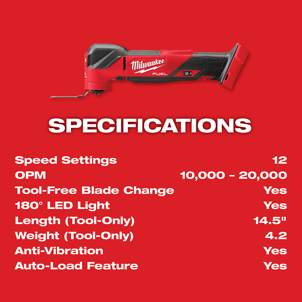 M18 FUEL™ Oscillating Multi-Tool Kit