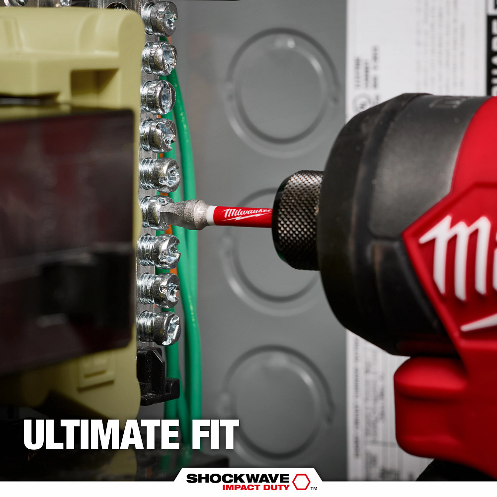 SHOCKWAVE™ Impact Duty 3-1/2" Square Recss #3 Power Bit