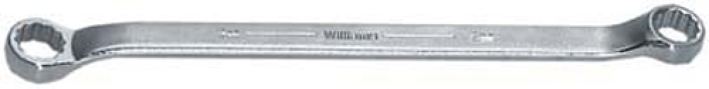 17 x 19 Millimeter 12-Point Metric Double Head 10 Degree Offset Box End Wrench